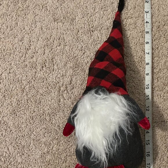 Pottery Barn Set of 5 Plush Christmas Holiday Gnomes - Picture 8 of 8